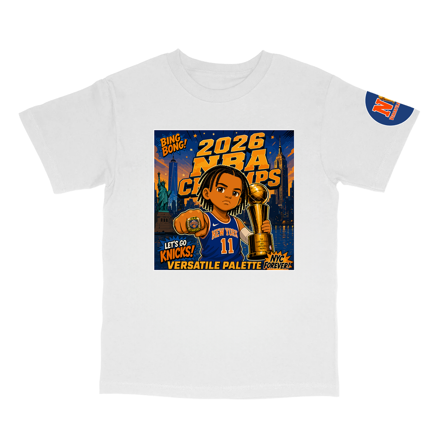 Jalen Brunson Knicks Championship Tee